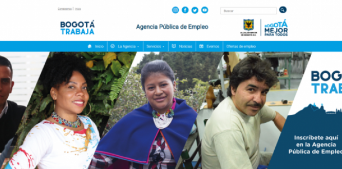 Página Web Bogotá Trabaja